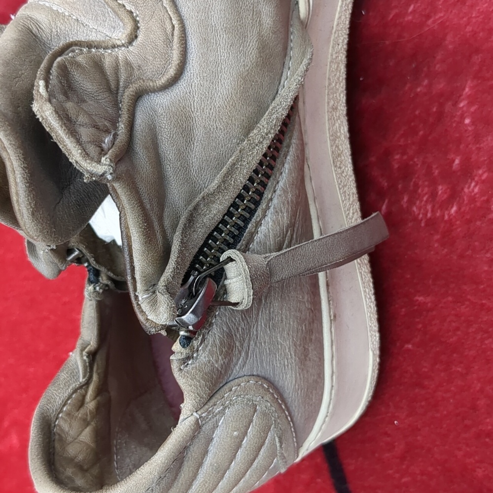 BRUNO BORDESE WASHED LEATHER SHOES - Picture 6 of 11
